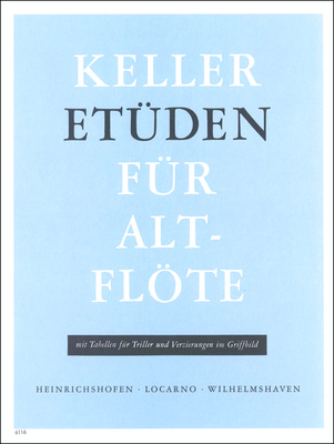 Etüden for Altflöte