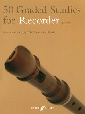 Faber Music 50 Graded Studies For Recorder