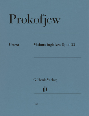 Henle Verlag Prokofjew Visions Fugitives