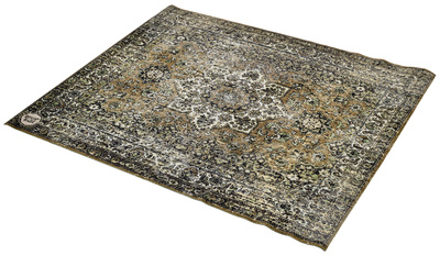 Drum N Base Club Drum Rug Green