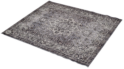 Drum N Base Club Drum Rug Grey