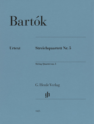 Henle Verlag Bartók Streichquartett Nr.5