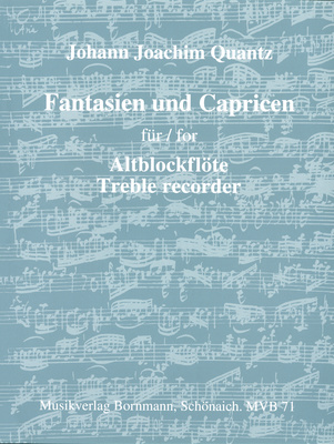 Johannes Bornmann Quantz Fantasien und Capricen