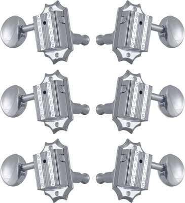 Grover 136 C  Guitar Machines Chrome
