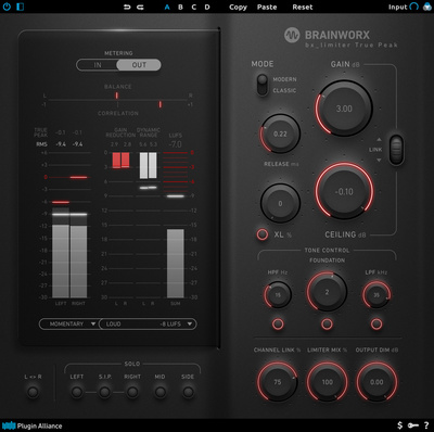 Brainworx bx_limiter True Peak Download