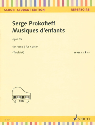 Schott Prokofjew Musique d'enfants