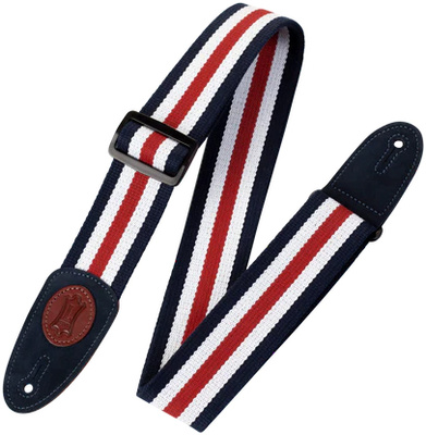 Levys Classic Cotton Strap 2" RWB