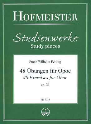 Friedrich Hofmeister Verlag Ferling 48 Übungen Oboe