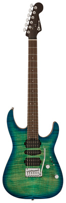 Charvel MJ DK24 HSH Carribean Burst