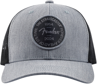 Fender Strat Anniv Badge Cap Gray