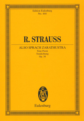 Edition Eulenburg Richard Strauss Zarathustra