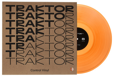 Native Instruments Traktor Control Vinyl Orange