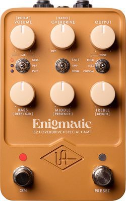 Universal Audio UAFX Enigmatic '82 Overdrive