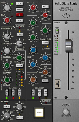 Universal Audio SSL 4000 E Channel Strip Download