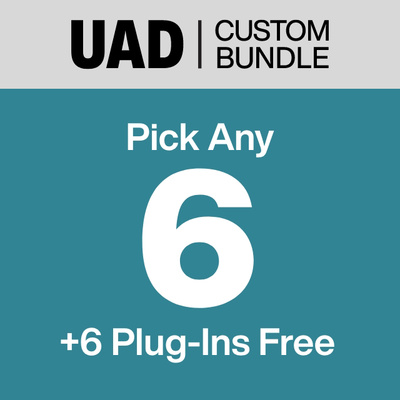 Universal Audio Custom Bundle 6 Plus 6 Download