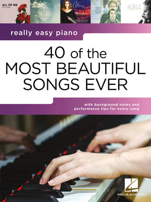 Hal Leonard Really Easy Piano 40 Most
