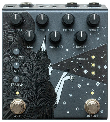 Old Blood Noise Endeavors Dark Star Stereo Reverb BK