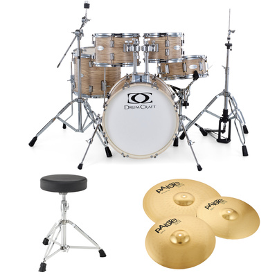 DrumCraft Series 3 Junior Nat.Paiste Set