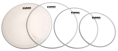 Evans G2 Clear + HDD Snare Pack Fus.