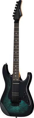 Kramer Guitars Volante Quilt HSFR Aqua Burst