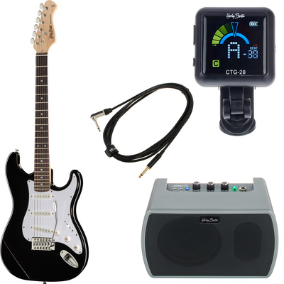 Harley Benton JAMster Guitar ST Bundle