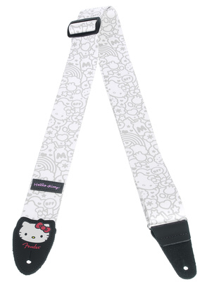 Fender Hello Kitty Poly Strap White