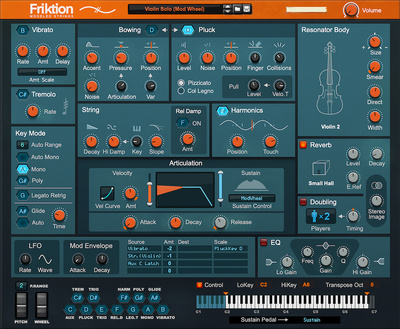 Reason Studios Friktion Modeled Strings Download