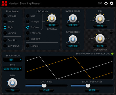 Harrison Audio Stunning Phaser Download