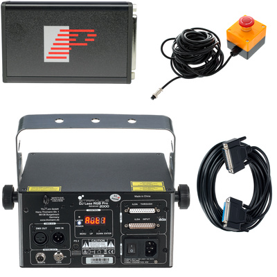 Stairville DJ Lase RGB Pro 2000 Bundle