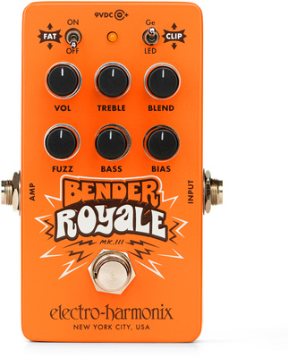 Electro Harmonix Bender Royale Fuzz Orange