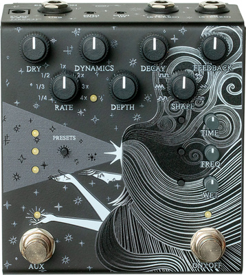 Old Blood Noise Endeavors Sunlight Stereo Reverb Black