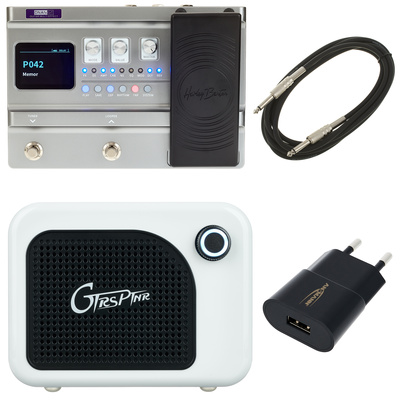 Harley Benton DNAfx GiT + Cab WH Bundle