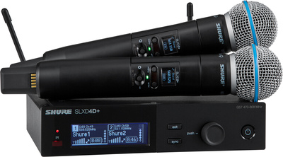Shure SLXD24D+E/Beta58 G65