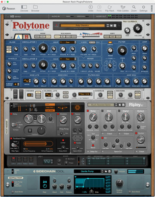 Reason Studios Reason Rack Plugin 13 Download