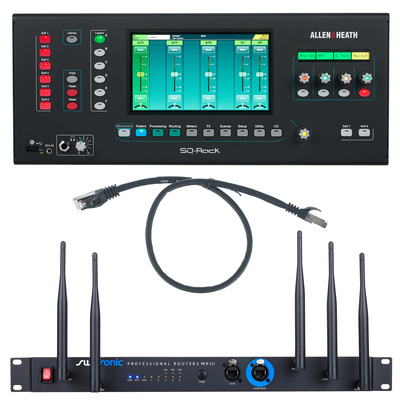 Allen & Heath SQ Rack Router Bundle