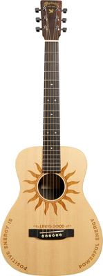 Martin Guitar LX2 Life is Good Natural
