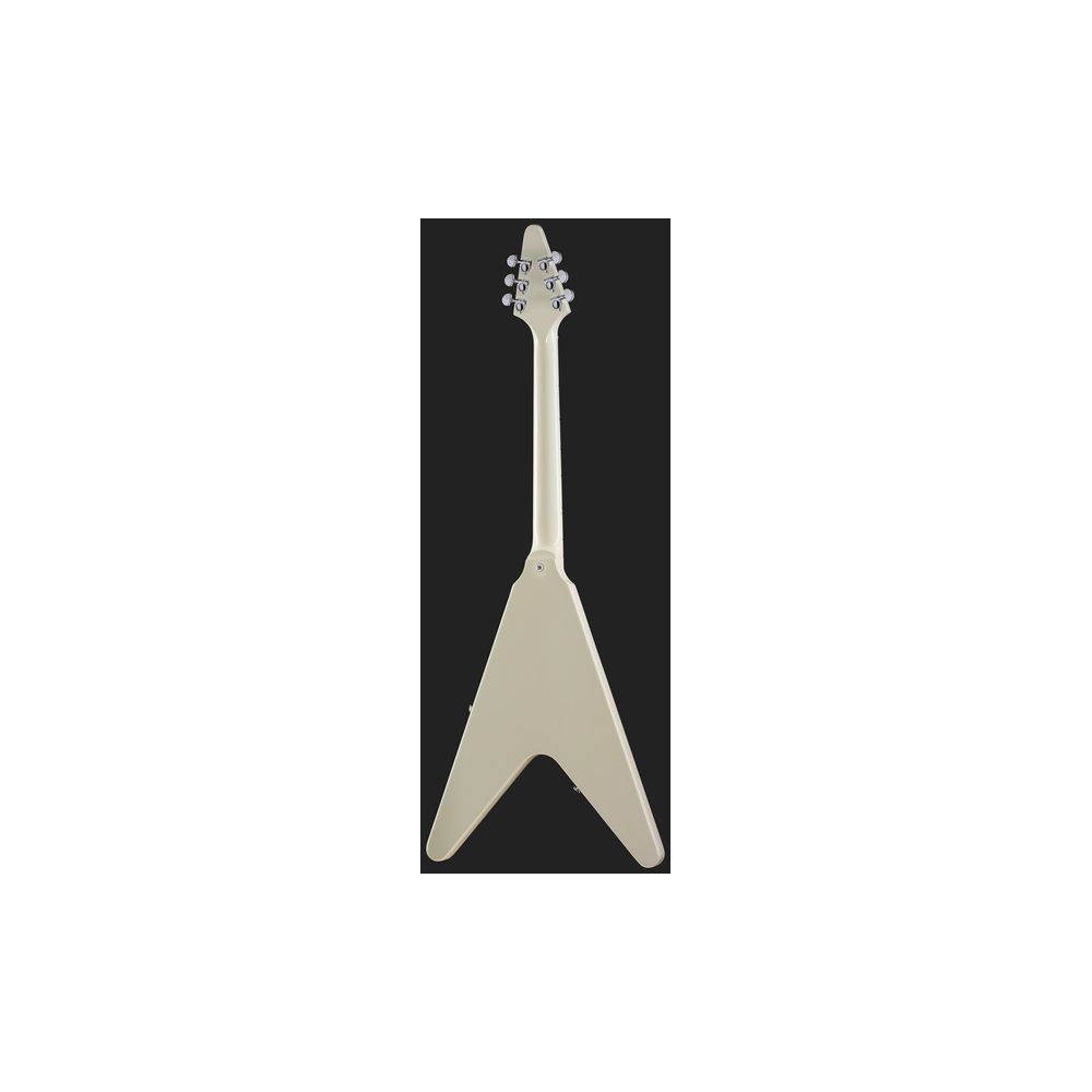 Gibson 70s Flying V headstock and Slim Taper neck detail