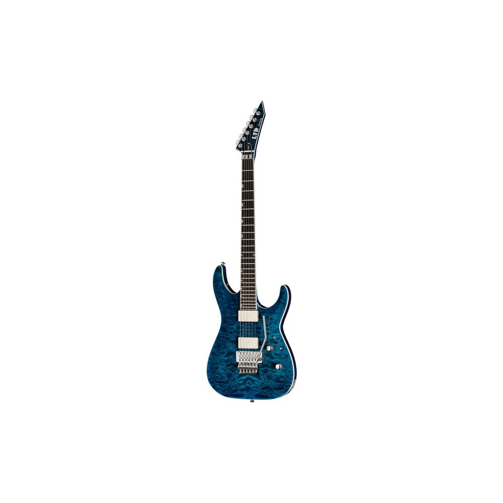 ESP LTD MH-1000 Black Ocean electric guitar full body front view