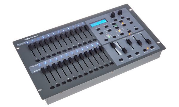 Showtec Sc 2412 Dmx Lighting Desk Thomann Uk