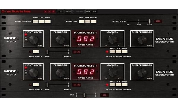 Eventide h910 harmonizer