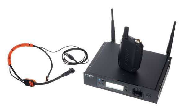 shure glxd14r wireless headset system with sm31