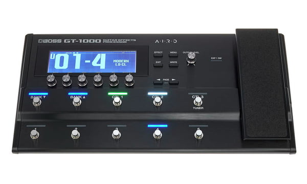 boss gt 1000 pedalboard mode