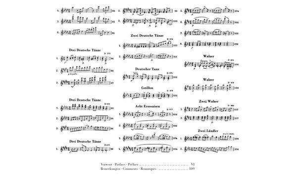Klavier Sämtliche Tänze 2 Klavier Sämtliche Tänze 2