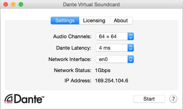 dante virtual soundcard licenses