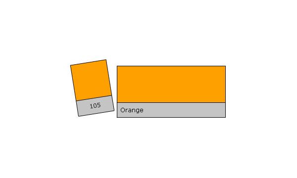 Lee Farbfolie 105 Orange