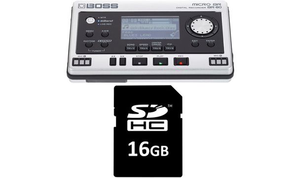 Boss Br 80 Sd Card Bundle Thomann Uk