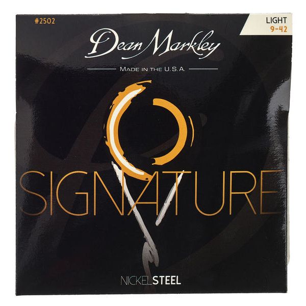 Dean Markley NickelSteel Light 2502 Electric Guitar Strings .009-.042 