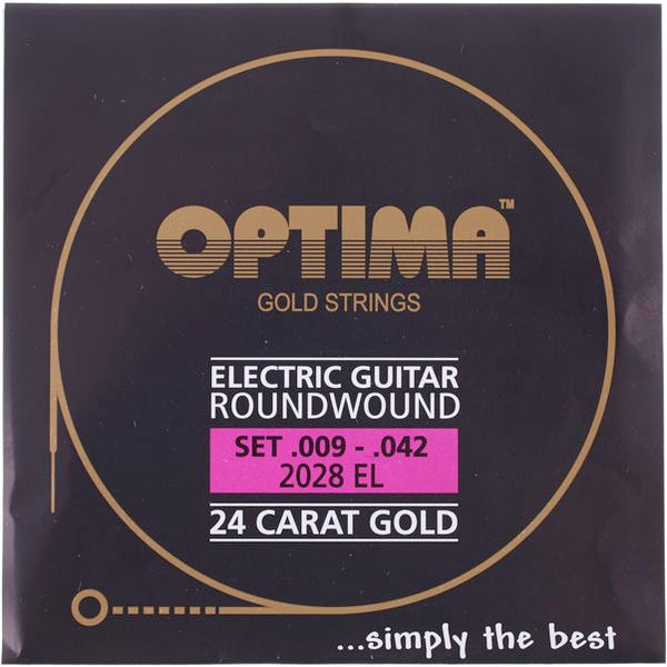 Cordes guitare Optima 12028 EL Gold ElectricMaxiflex | Test, Avis & Comparatif