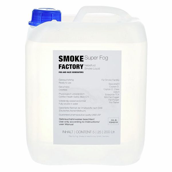 Smoke Factory Super Fog Fluid 5L
