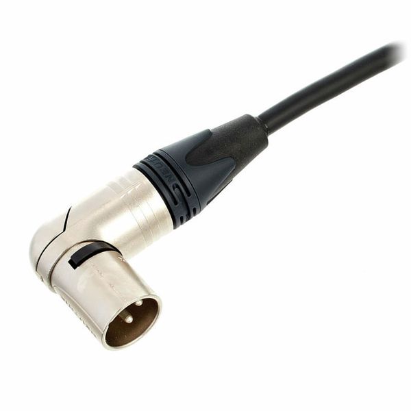pro snake XLR Patch Angled Male 0.5m